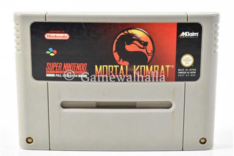 Mortal Kombat (cart) - Snes