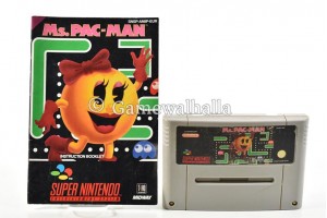 Ms Pac-Man (cart + boekje) - Snes