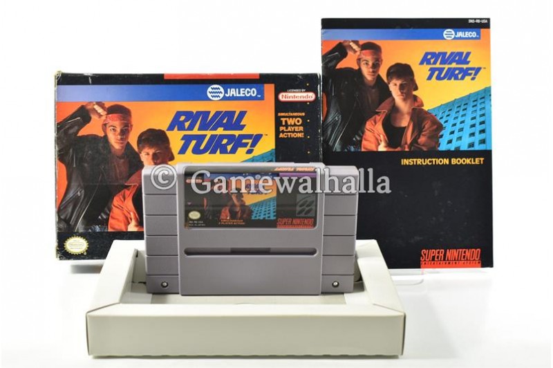 Rival Turf (NTSC - cib) - Snes