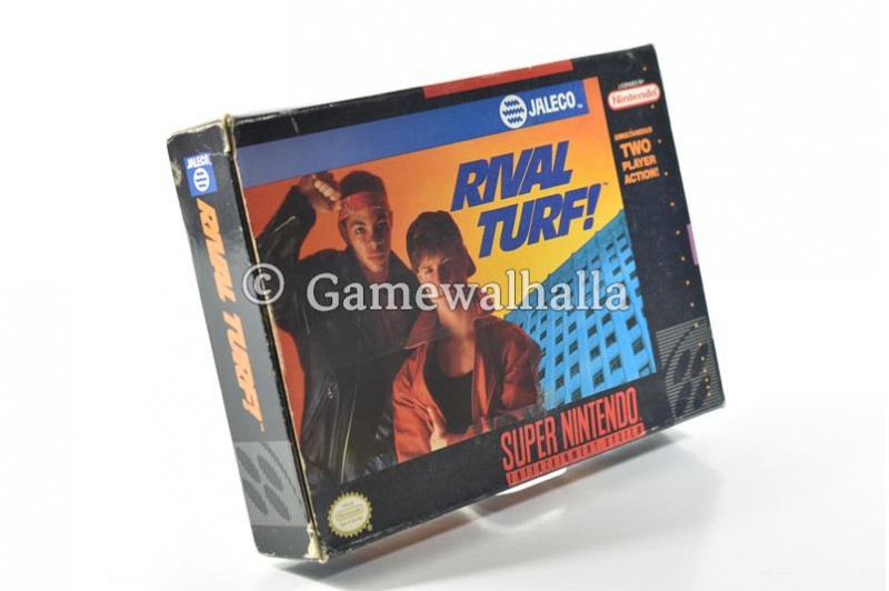 Rival Turf (NTSC - cib) - Snes
