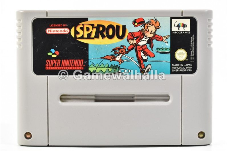 Spirou (cart) - Snes