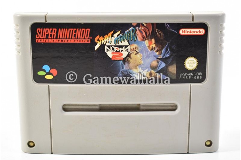 Street Fighter Alpha 2 (cart) - Snes