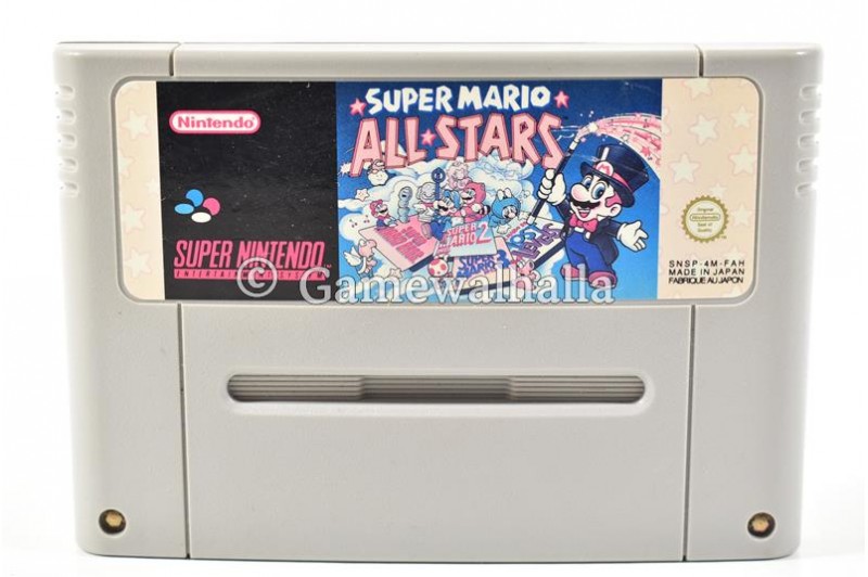 Super Mario All Stars (yellowed - cart) - Snes