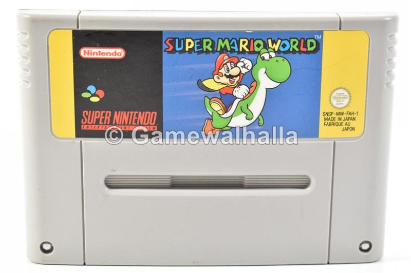 Super Mario World (perfecte staat - cart) - Snes Super Mario World (perfecte staat - cart) - Snes