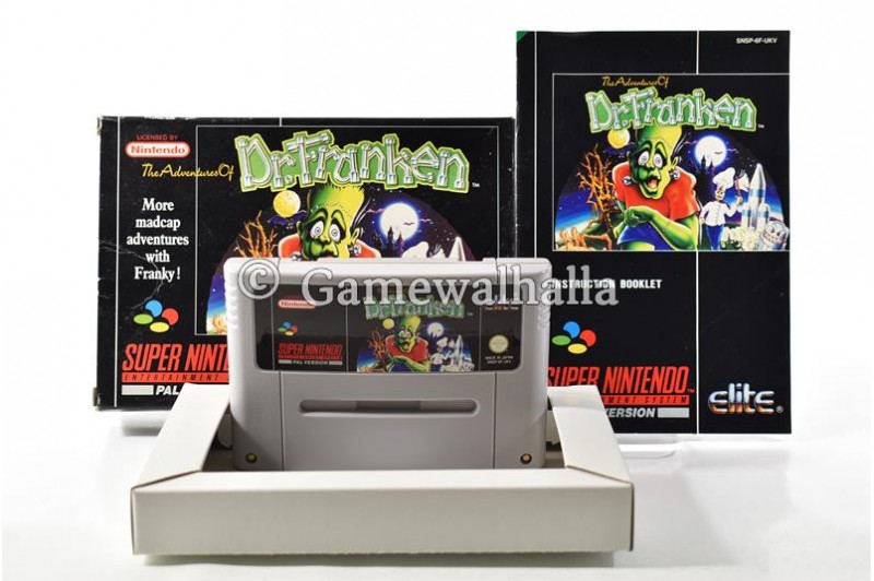The Adventures Of Dr Franken (cib) - Snes