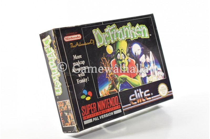The Adventures Of Dr Franken (cib) - Snes