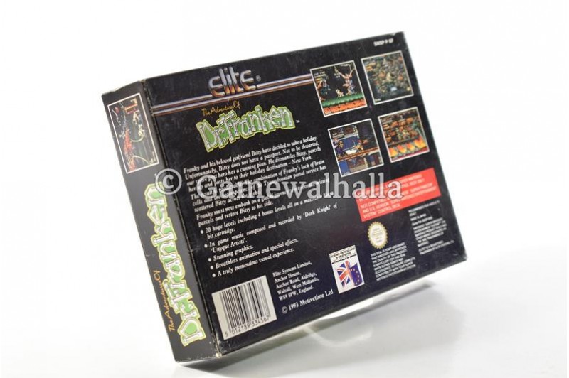 The Adventures Of Dr Franken (cib) - Snes