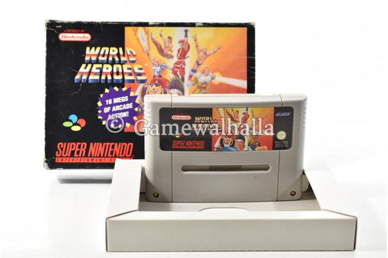 World Heroes (French - no instructions) - Snes