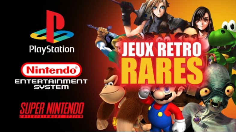 Jeux Rétro Rares