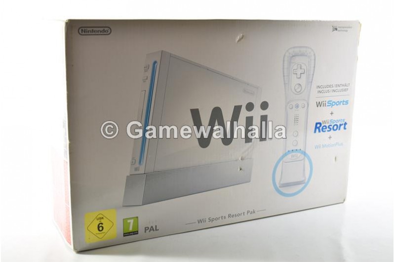 Wii Console Wii Sports Resort Pack (white box - boxed) - Wii