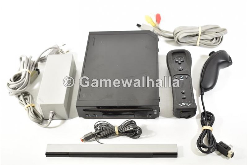 Wii Console Black + MotionPlus Controller - Wii 