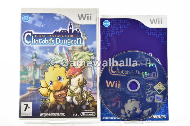 Final Fantasy Fables Chocobo's Dungeon - Wii Final Fantasy Fables Chocobo's Dungeon - Wii