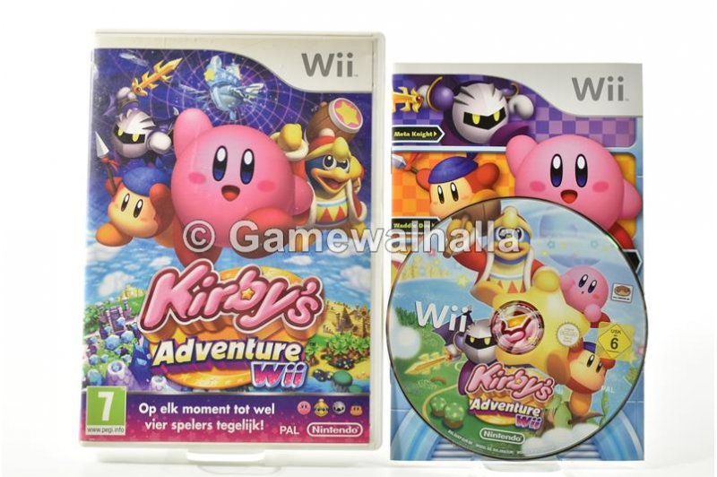 Kirby's Adventure Wii - Wii 