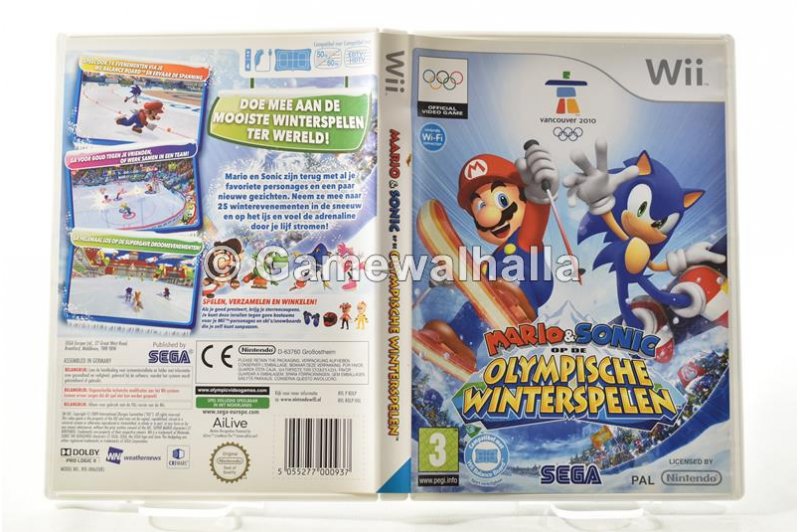 Mario & Sonic Op De Olympische Winter Spelen - Wii