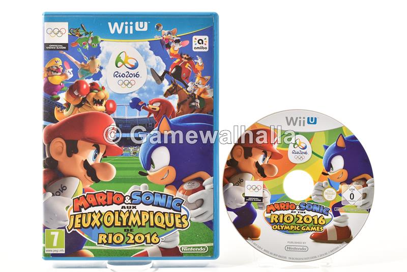 heerser opschorten Digitaal Mario & Sonic Aux Jeux Olympiques De Rio 2016 (Frans) - Wii U kopen? 100%  Garantie | Gamewalhalla