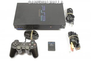 PS2 Console Fat Black - PS2