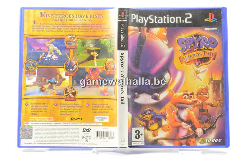 Spyro A Hero's Tail - PS2